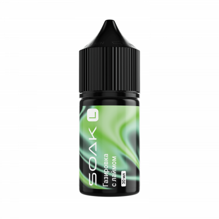 Жидкость SOAK L 30ml 20mg (Газировка с лаймом, Light)
