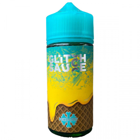 Жидкость GLITCH SAUCE ICED OUT 100ml 3mg (Banana (Банановое мороженое))