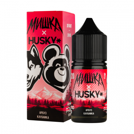 Жидкость Husky Мишка (Salt) 30ml 20mg (Арбуз-Клубника, Light)
