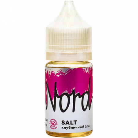 Жидкость Nord Salt 30ml 0mg (Клубничный бриз, Без никотина)