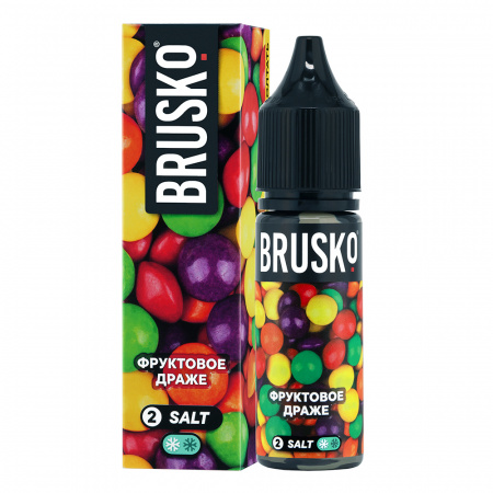 Жидкость Brusko Chubby salt 35ml 20mg (№2) (Фруктовое драже, Light)