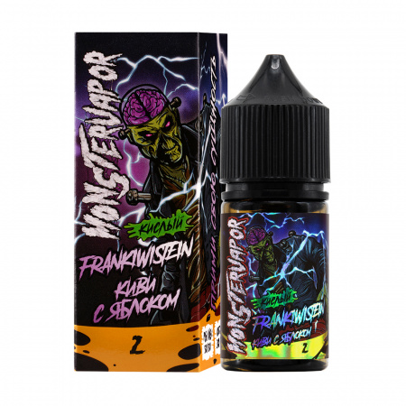 Жидкость Monster Vapor 30ml 20mg (FRANKIWISTEIN (киви с яблоком), Light)