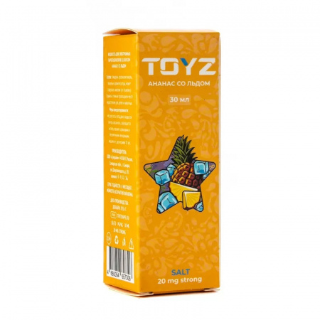 Жидкость Toyz 30ml 20mg Strong (Pineapple ice (Ананас со льдом), Hard)