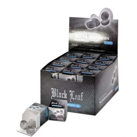 Сетки ПОЛУСФЕРА БЕЗ ОКАНТОВКИ Black Leaf Stainless Steel Bowl 15mm (1уп.)