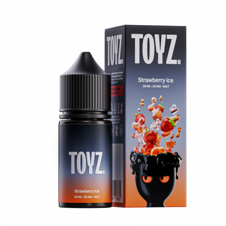 Жидкость Toyz 30ml 20mg Strong (Strawberry ice (Клубника со льдом), Hard)