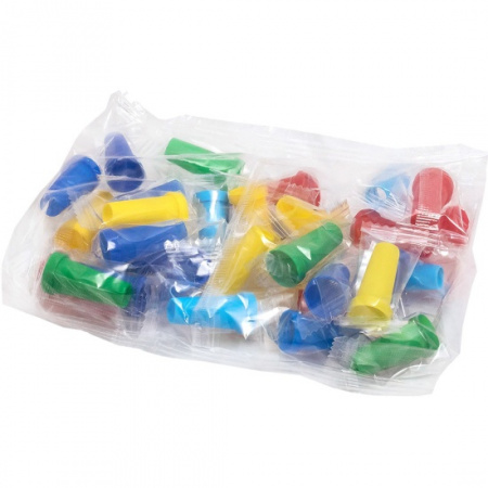 Мундштуки одноразовые внешние 25шт (Цветные)