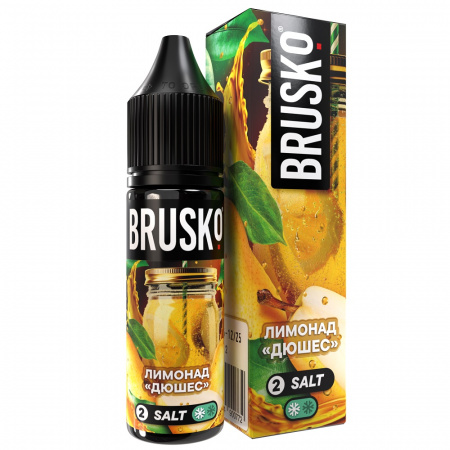 Жидкость Brusko Chubby salt 35ml 20mg (№2) (Лимонад Дюшес, Light)