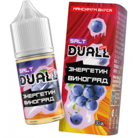 Жидкость Duall Extra salt 30ml HARD 50mg (Энергетик виноград, Hard)