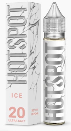 Жидкость HOTSPOT Ice 30ml 20mg Ultra S (Ледяной Йогурт персик, Hard)