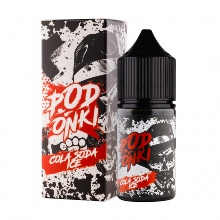 Жидкость Podonki V1 30ml 20mg Hard (Cola Soda Ice ( Классическая кола со льдом), Hard)