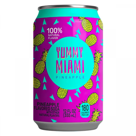 Напиток Yummi Miami 0.355мл Ж/Б (Ананас)