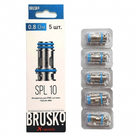 Испаритель BRUSKO Nevoks FEELIN SPL-10, 0.8 Ом 1/5