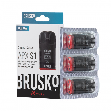 Картридж Brusko APX S1 1/3 (0.8 Ом)
