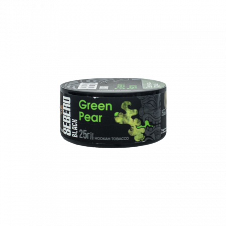 Sebero Black 200г (Green Pear (Зеленая груша), Крепкий)