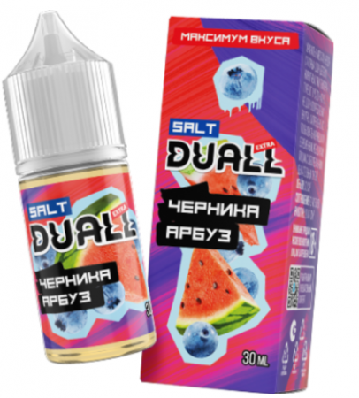 Жидкость Duall Extra salt 30ml LIGHT 20mg (Черника арбуз, Light)