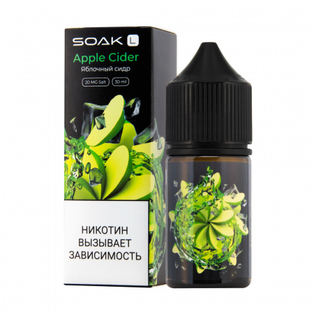 Жидкость SOAK L 30ml 20mg (Яблочный сидр, Light)
